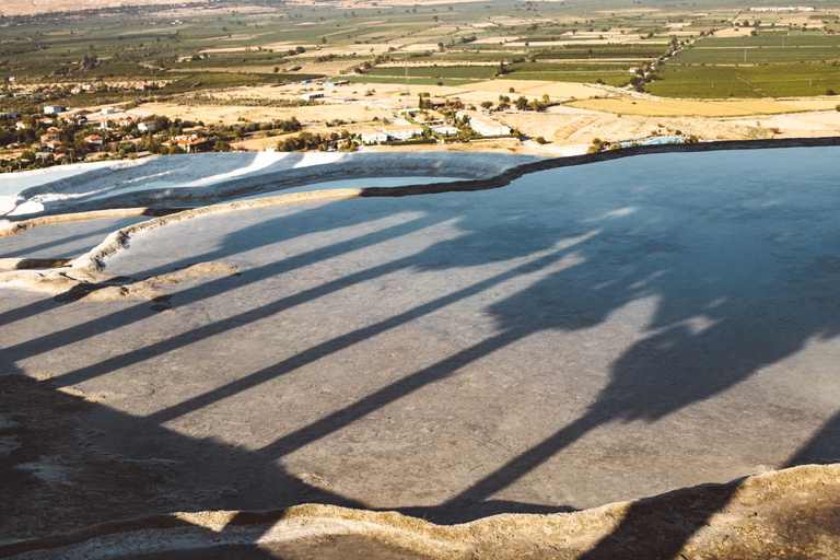 White travertine terraces of Pamukkale